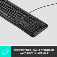 Logitech K120 - clavier - français – Image 4