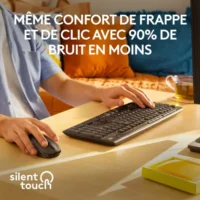 Logitech MK270 - Ensemble clavier et souris - sans fil – Image 3